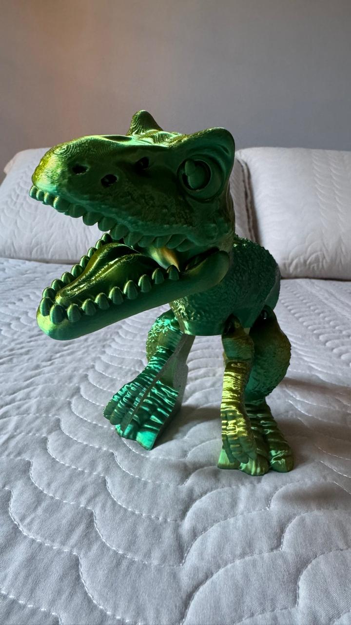 Dinossauro Tato articulado do Meu Tato